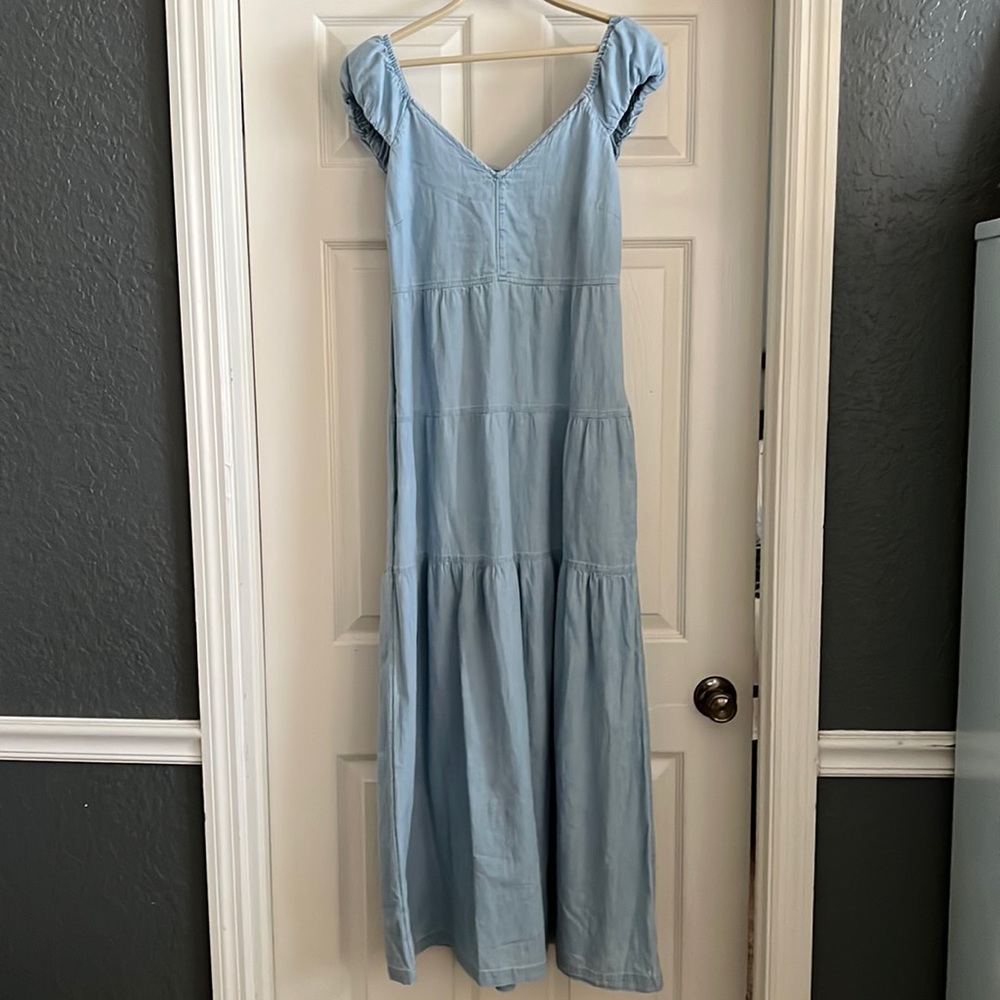Jean dress. (SOLD)